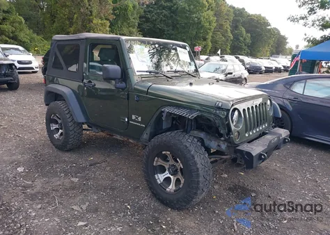 2007 Jeep Wrangler X из США, поврежденный, VIN 1J4FA24147L230231